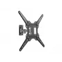 Equip Βάση στήριξης TV στον τοίχο Full-Motion 23 inch-55 inch, 100 x 100 mm, 400 x 400 mm, -8 - 5°, -90 - 90°, Ανοξείδωτο ατσάλι, Μαύρο