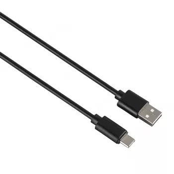 Καλώδιο USB Hama 00200907 USB 2.0 0,9 m USB C USB A Μαύρο