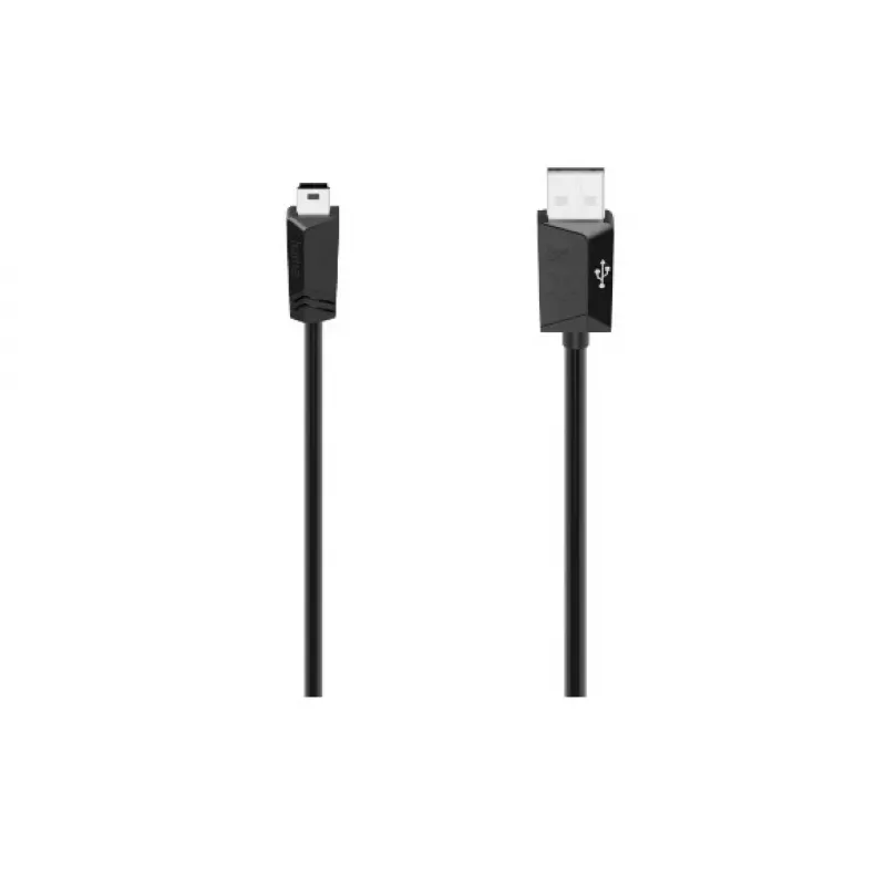 Hama 00074260 Καλώδιο USB USB 2.0 1,5 m USB A Mini-USB B Μαύρο