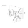 Βάση τηλεόρασης τοίχου Equip 23 inch–55 inch πλήρως κινητή