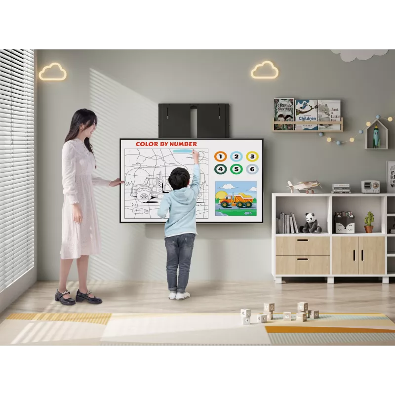 Βάση τηλεόρασης τοίχου Equip 60 inch–100 inch διαδραστική πάνω-κάτω