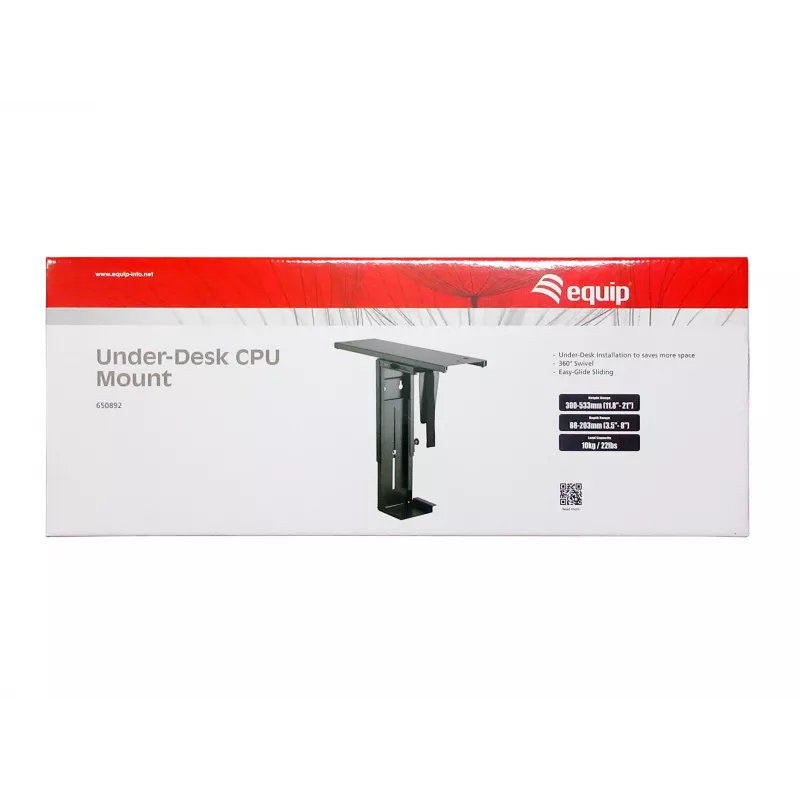 Βάση CPU κάτω από το γραφείο Equip 650892