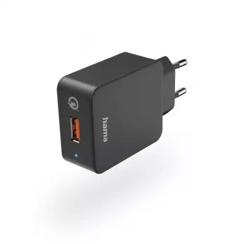 Hama Qualcomm® Quick Charge™ 3.0 smartphone μαύρο AC γρήγορη φόρτιση εσωτερικού χώρου