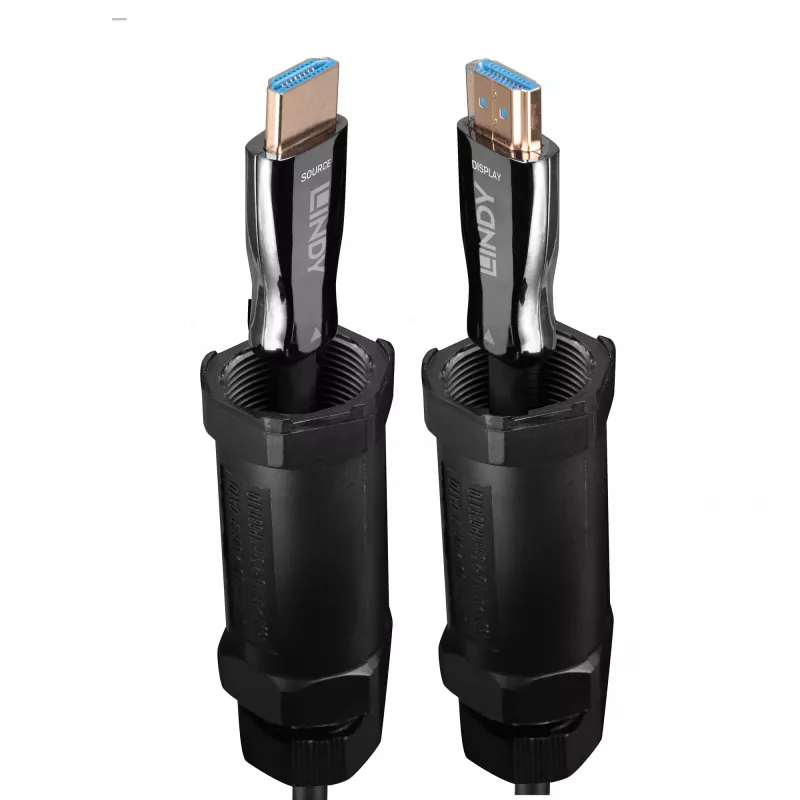 Lindy 38533 καλώδιο HDMI 100 m HDMI Type-A (Standard) μαύρο