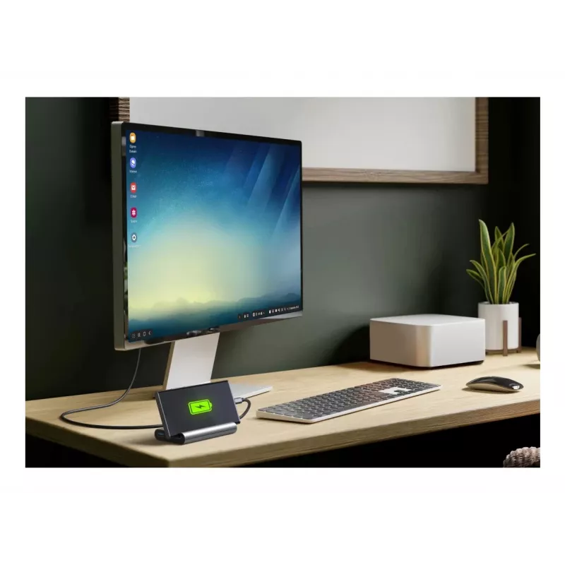 Hama 00200143 Connect2Mobile διανομέας USB-C, πολλαπλών θυρών, 7 θύρες