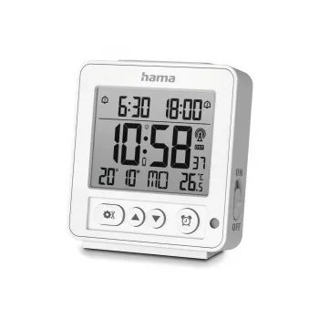 Hama 00185894 Ξυπνητήρι Ψηφιακό ξυπνητήρι Λευκό