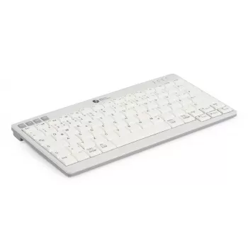 BakkerElkhuizen UltraBoard 950 V2 Wireless UK Qwerty, Tenkeyless (80 - 87%), Ενσύρματο & Ασύρματο, USB + Bluetooth, διακόπτες ψαλιδιού, QWERTY, Σκούρο γκρι, Ανοιχτό γκρι