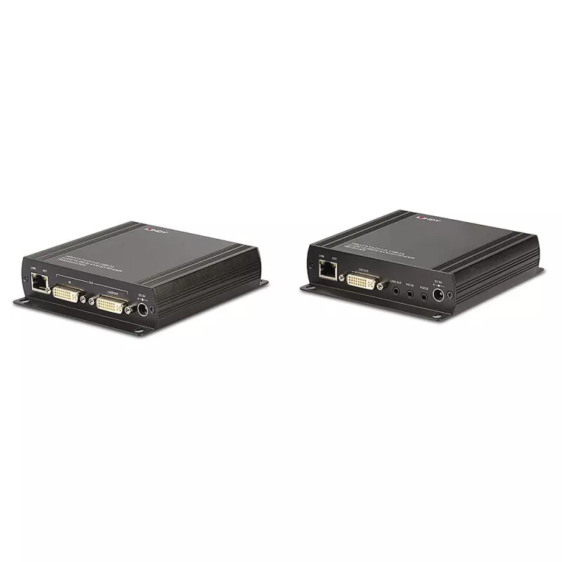 Lindy 140m Cat.6 DVI-D, USB, Audio και RS-232 KVM-Extender