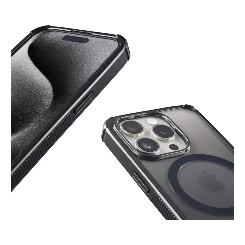 Hama 00136842 MagCase Extreme Protect θήκη κινητού για Apple iPhone 16 Pro, μαύρη
