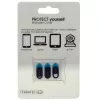 TerraTec PROTECT yourself κάλυμμα webcam, μαύρο, συσκευασία 3 τεμ.