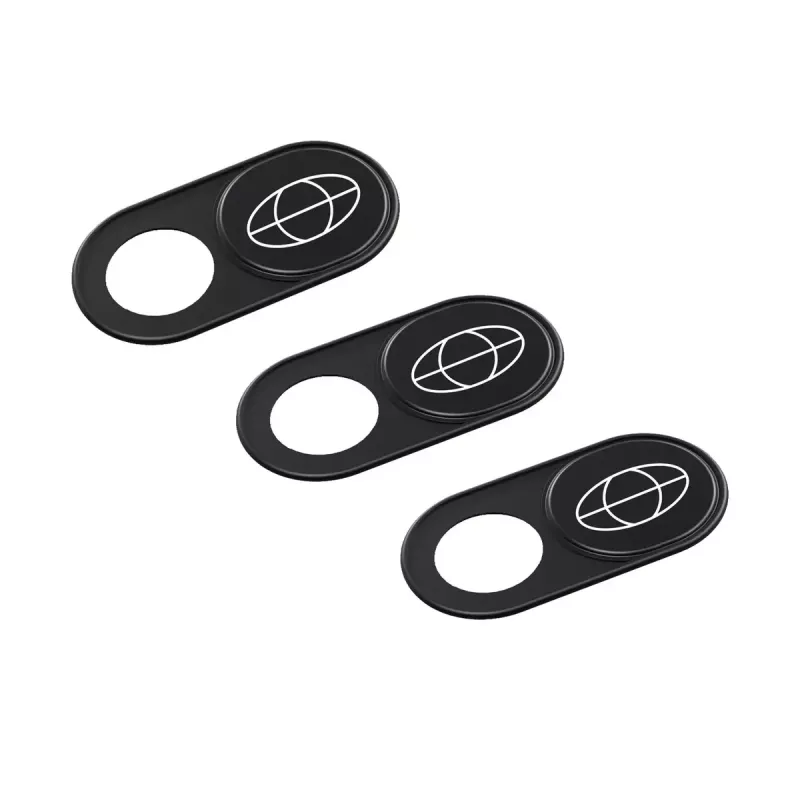 TerraTec PROTECT yourself κάλυμμα webcam, μαύρο, συσκευασία 3 τεμ.