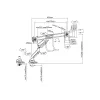 Equip Βάση γραφείου διπλής οθόνης 17 inch-32 inch