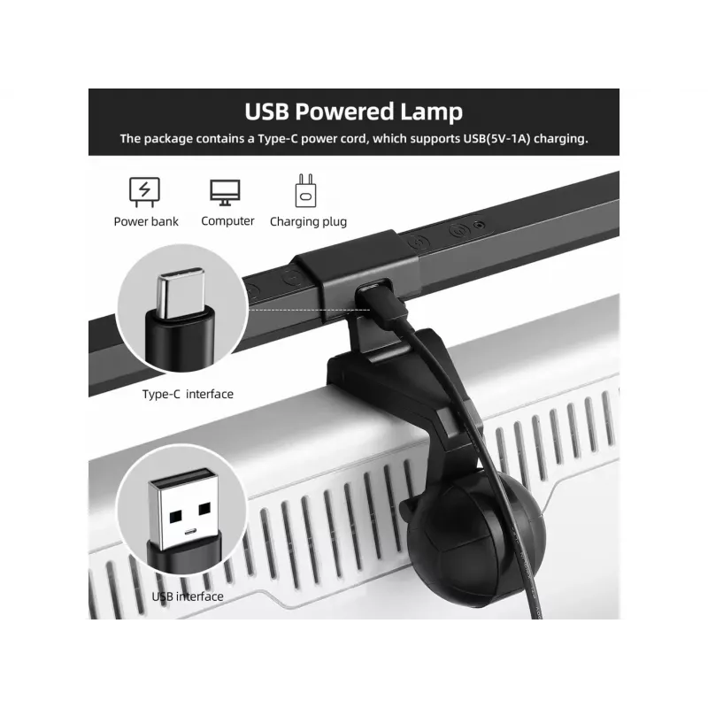 Equip Λάμπα LED οθόνης USB με έλεγχο αφής