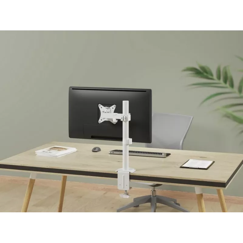 Equip Βάση γραφείου οθόνης με αρθρώσεις 17 inch-32 inch, Λευκό