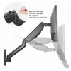 Equip Βάση τοίχου διπλής οθόνης 17 inch-32 inch