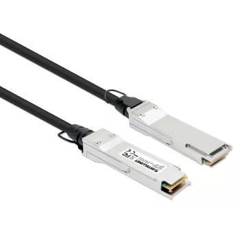 Intellinet 508506 καλώδιο Twinax DAC παθητικό 40G QSFP+, συμμορφούμενο με MSA, 1 m