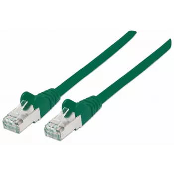 Intellinet Καλώδιο Δικτύου Patch, Καλώδιο Cat7/Βύσμα Cat6A, 7,5 m, Πράσινο, Χαλκός, S/FTP, LSOH/LSZH, PVC, RJ45, επιχρυσωμένες επαφές, προστατευτικό κάλυμμα κατά της κάμψης, προστασία καλύμματος, εφ' όρου ζωής εγγύηση