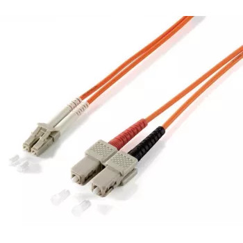 Equip LC/SC 62,5/125μm 3,0m Καλώδιο InfiniBand/Οπτικών Ινών 3 m SC Πορτοκαλί