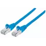 Intellinet Καλώδιο Δικτύου Patch, Καλώδιο Cat7/Βύσμα Cat6A, 3 m, Μπλε, Χαλκός, S/FTP, LSOH/LSZH, PVC, RJ45, επιχρυσωμένες επαφές, χωρίς γλωττίδα ασφάλισης, με προστασία κατά της κάμψης, εφ' όρου ζωής εγγύηση