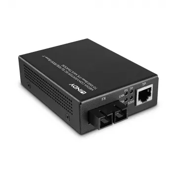 Lindy 25119 Μετατροπέας δικτυακών μέσων 850 nm Multimode Μαύρο