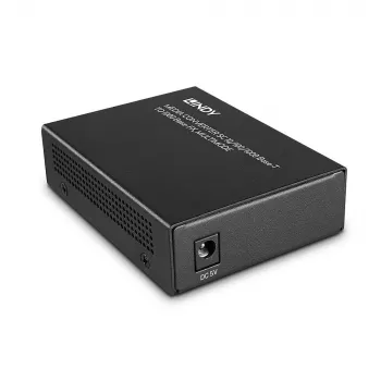 Lindy 25119 Μετατροπέας δικτυακών μέσων 850 nm Multimode Μαύρο