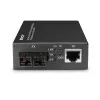 Lindy 25119 Μετατροπέας δικτυακών μέσων 850 nm Multimode Μαύρο