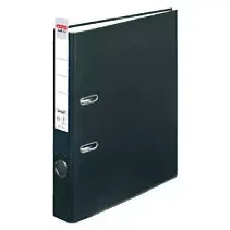 Ντοσιέ με κρίκους Herlitz 05450804 A4 μαύρο
