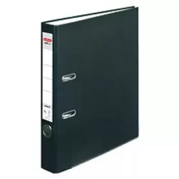 Ντοσιέ με κρίκους Herlitz 05450804 A4 μαύρο
