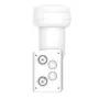 Hama 00205375 μετατροπέας χαμηλού θορύβου (LNB) 10,7 - 12,75 GHz λευκό