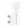 Hama 00205375 καθολικό Twin LNB, λευκό