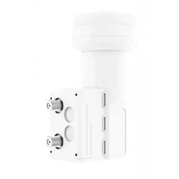 Hama 00205375 μετατροπέας χαμηλού θορύβου (LNB) 10,7 - 12,75 GHz λευκό