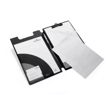 Πινακίδα με κλιπ Durable 2332-01 A4 PVC Μαύρο