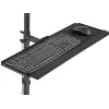 Καροτσάκι πολυμέσων Equip 17 inch-32 inch Μονής οθόνης Κινητός σταθμός εργασίας