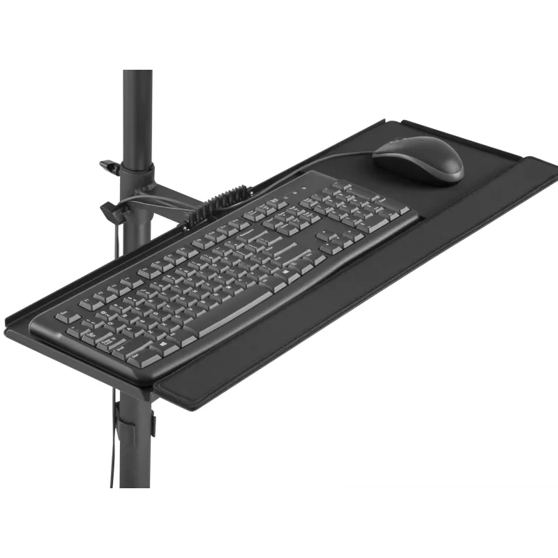 Καροτσάκι πολυμέσων Equip 17 inch-32 inch Μονής οθόνης Κινητός σταθμός εργασίας