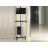Καροτσάκι πολυμέσων Equip 17 inch-32 inch Μονής οθόνης Κινητός σταθμός εργασίας