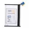 Διαφανής θήκη HERMA A4 μαύρη υλικό EVA 230x320mm