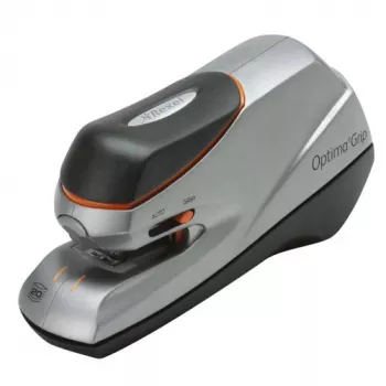 Rexel Optima Grip ηλεκτρικό συρραπτικό EU, 20 φύλλα, μαύρο, ασημί, 449,5 g, 147 mm, 200 mm, 88 mm