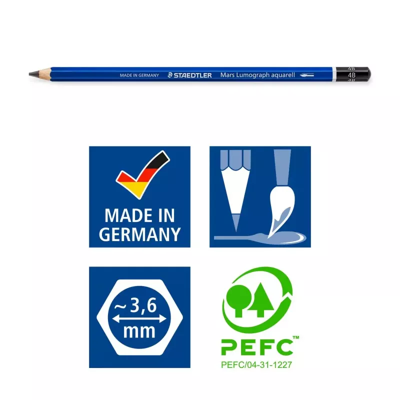 Μολύβι γραφίτη Staedtler 100A G6