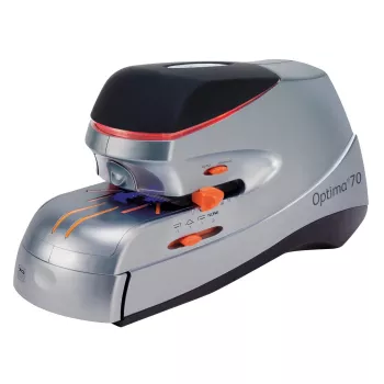 Rexel Optima 70 ηλεκτρικό συρραπτικό EU, 70 φύλλα, μαύρο, ασημί, 2,37 kg, 215 mm, 400 mm, 172 mm