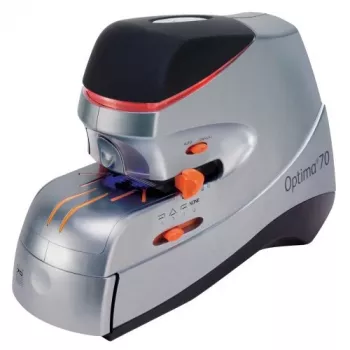 Rexel Optima 70 ηλεκτρικό συρραπτικό EU, 70 φύλλα, μαύρο, ασημί, 2,37 kg, 215 mm, 400 mm, 172 mm