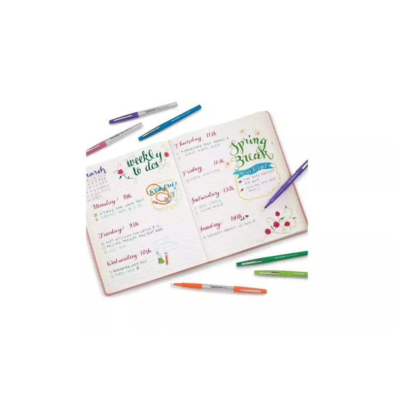 Μαρκαδόρος μέτριος Papermate Flair πολύχρωμο 16 τεμ.