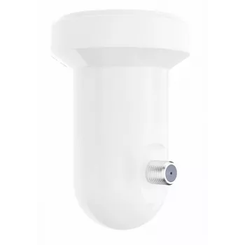 Hama 00205374 Μετατροπέας χαμηλού θορύβου (LNB) 10,7 – 12,75 GHz λευκό