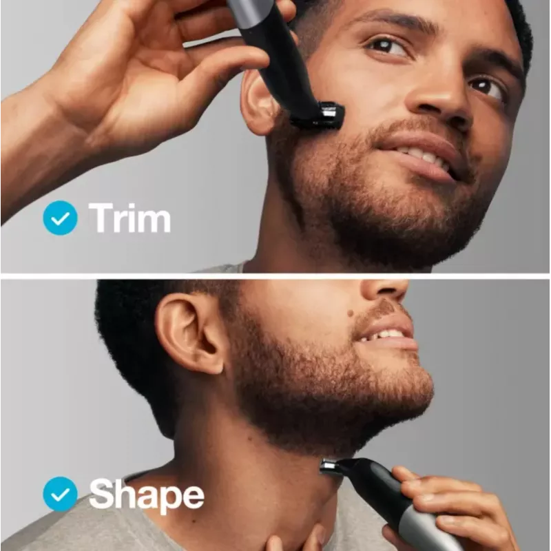 Braun XT5100 Κουρευτική Μηχανή/Trimmer Μαύρο, Ασημί