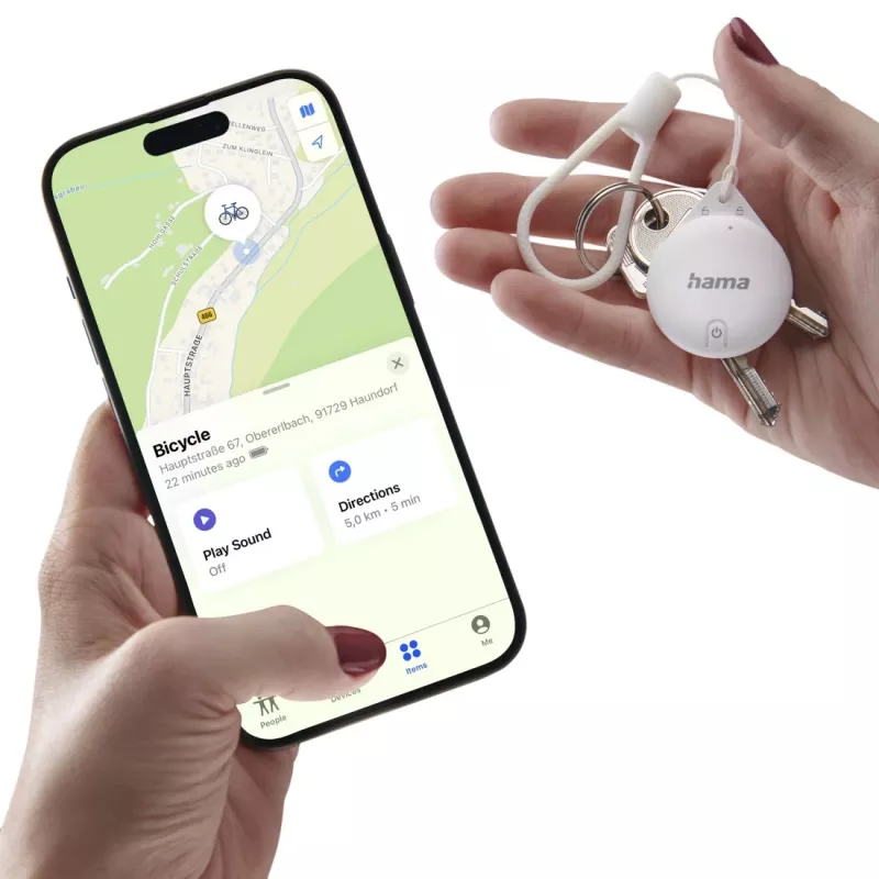 Hama 00185816 GPS tracker/εντοπισμός προϊόν λευκό