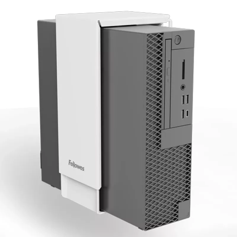 Fellowes 100136876 βάση CPU κάτω από το γραφείο βάση CPU λευκό