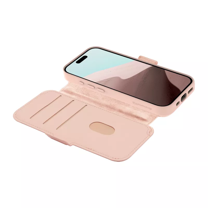 Θήκη κινητού dbramante1928 Lynge συμβατή με MagSafe – Pink Sand