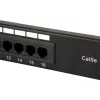 Equip Patchpanel 16-Port Cat.5e Μη θωρακισμένο, Μαύρο