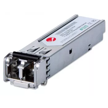 Intellinet Μονάδα πομποδέκτη οπτική, Gigabit Fiber SFP Mini-GBIC, 1000Base-Lx (LC) Single-Mode-Port, 20 km, μήκος κύματος 1310 nm, Ethernet, Οπτική ίνα, MSA-συμβατό, ισοδύναμο με Cisco GLC-LH-SM, τρία χρόνια εγγύηση