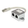 Διαχωριστής 2-Port Cat.5e RJ45 Equip 127608