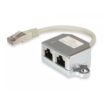 Διαχωριστής 2-Port Cat.5e RJ45 Equip 127608